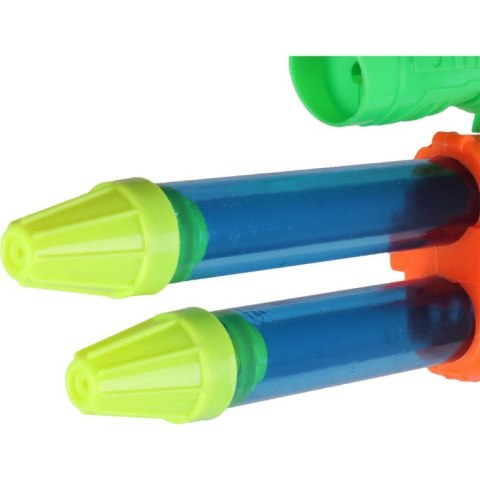 Podwójna Strzykawkowa Wodna Moc - Pomarańczowy Karabin na Wodę