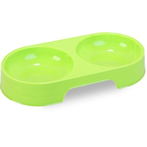 Podwójna Zielona Miseczka dla Małego Psa 200 ml