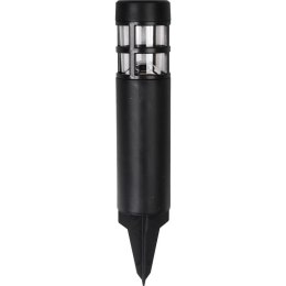 Prosta Lampa Ogrodowa Goliat z Energii Słonecznej w Kolorze Czarnym