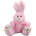 Różowy Wielkanocny Pluszowy Zajączek Dekoracyjny