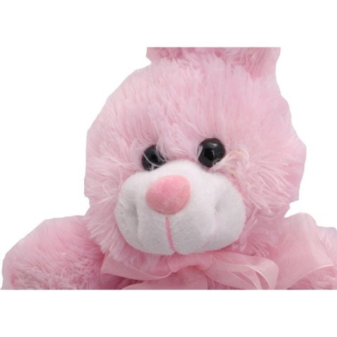 Różowy Wielkanocny Pluszowy Zajączek Dekoracyjny