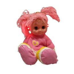 Świecąca Lalka-Przytulanka śpiewająca w Różowym Ubranku z Lateksowymi Butami