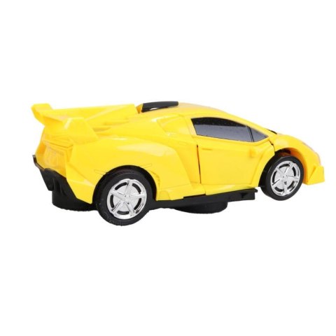 Transformer samochód robot żółty