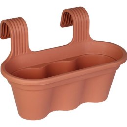 Triple Doniczka na Balustradę Odporna na Warunki Atmosferyczne