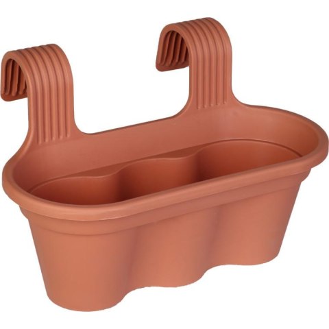 Triple Doniczka na Balustradę Odporna na Warunki Atmosferyczne