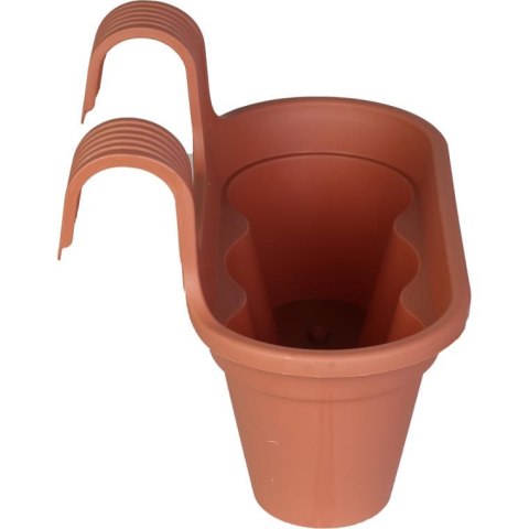 Triple Doniczka na Balustradę Odporna na Warunki Atmosferyczne