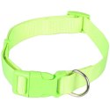 Wytrzymała Obroża dla Zwierząt w Kolorze Zielonym z Regulowaną Długością