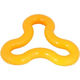 Zabawka dla zwierząt Gryzak Zabawa z bezpiecznej gumy, kolor żółty