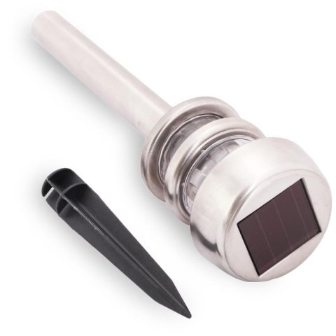 Zestaw 4 Samoładowalnych Okrągłych Lamp Solarnych z Czujnikiem Zmierzchu Model Goliat