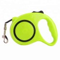 Zielona Automatyczna Smycz dla Psa 3m z Stałą Blokadą - Maksymalna Waga Psa 11 kg