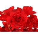 BUKIE 12 RÓŻ I LILII W KOLORZE CZERWONYM O WYSOKOŚCI 56 CM