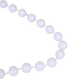 Białe Korale na Szpulce 6mm, 5m