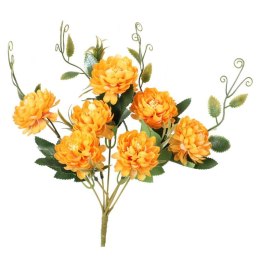 Bukiecik 7 kaczeńcy w kolorze pomarańczowym z dodatkami