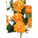 Bukiecik 7 kaczeńcy w kolorze pomarańczowym z dodatkami