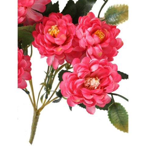 Bukiecik 7 kaczeńcy w kolorze różowym z dodatkami