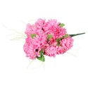 Bukiet 14 chryzantem w kolorze różowym z długimi dodatkami 54 cm