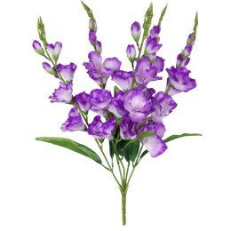 Bukiet 5 Fioletowych Gladioli o Wysokości 60 cm
