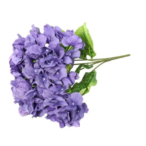 Bukiet 5 hortensji w kolorze fioletowym