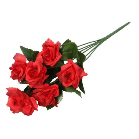 Bukiet 6 różyczek w kolorze czerwonym