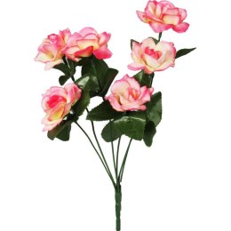 Bukiet 6 różyczek w kolorze łososiowym