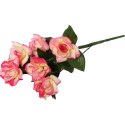 Bukiet 6 różyczek w kolorze łososiowym