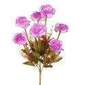 Bukiet 7 Fioletowych Goździków Jesiennej Serii - 38cm