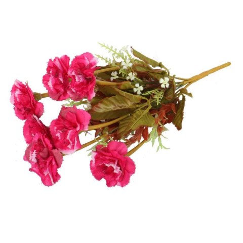 Bukiet 7 goździków w jesiennym różowym kolorze