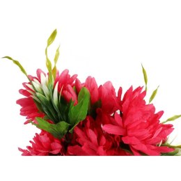 Bukiet 8 gerber w dodatkami w kolorze różowym