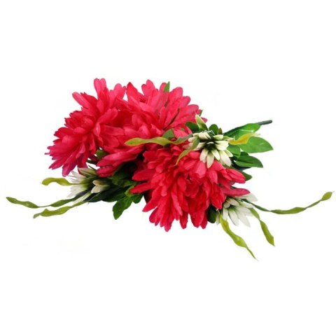 Bukiet 8 gerber w dodatkami w kolorze różowym