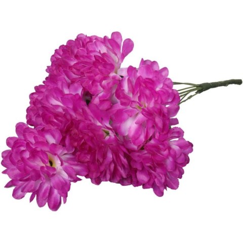 Bukiet 9 chryzantem w kolorze fioletowym 36 cm