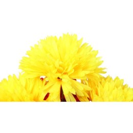 Bukiet 9 chryzantem w kolorze pomarańczowo- żółtym 52 cm