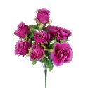Bukiet 9 róż w kolorze fioletowym