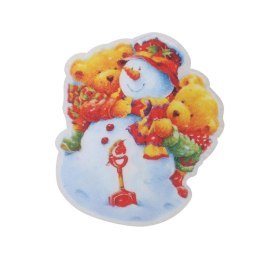 Dekoracja bałwanek i misie z magnesem