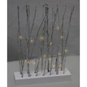 Dekoracja - gałązki z lampkami LED 28 cm