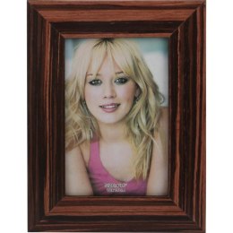 Drewniana ramka na zdjęcie stojąca ciemna 16x20,5 cm