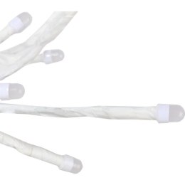 Drzewko bonsai z elastycznymi gałązkami i LED, białe, 40 cm, zasilane bateriami.