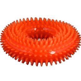 Gryzak gumowy piszczący czerwony gum39