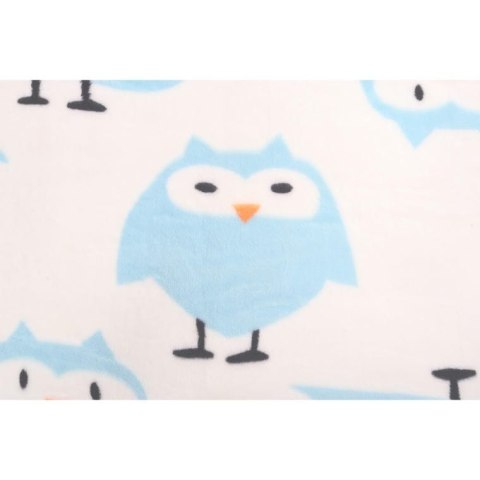 Kocyk dla Psów z Motywem Ptaków - Jasno-Kremowy