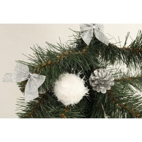 Komplet 4 Białych Puszystych Kulek Śnieżnych