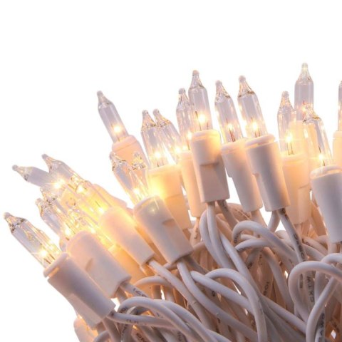 Kurtyna świetlna Śnieżynki 100 lampek z dodatkowym gniazdem, 6,5m, na baterie, do użytku zewnętrznego