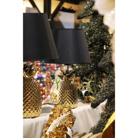 Lampa ceramiczna w kształcie ananasa 38x20 cm