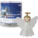 Lampki choinkowe 10 led aniołki na sznurze