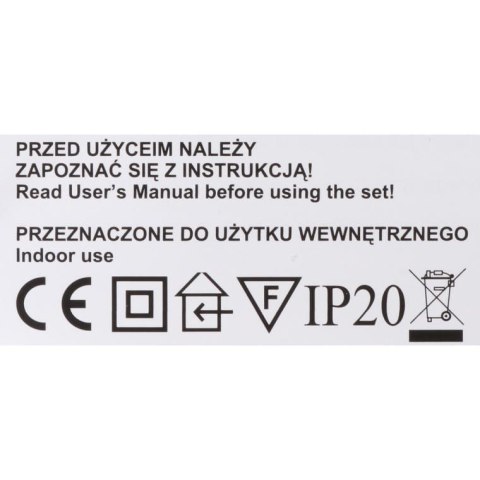 Lampki choinkowe 10 led aniołki na sznurze