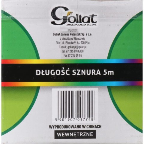 Lampki choinkowe 100 LED ring wewnętrzne multicolor