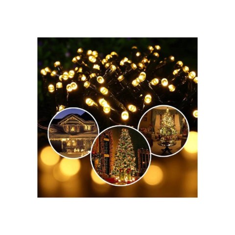 Lampki choinkowe 100 LED ring wewnętrzne multicolor