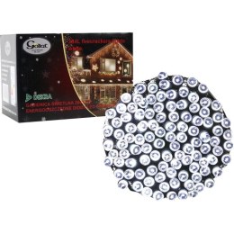 Lampki choinkowe 384 led energooszczędna gąsienica 10m zimny biały