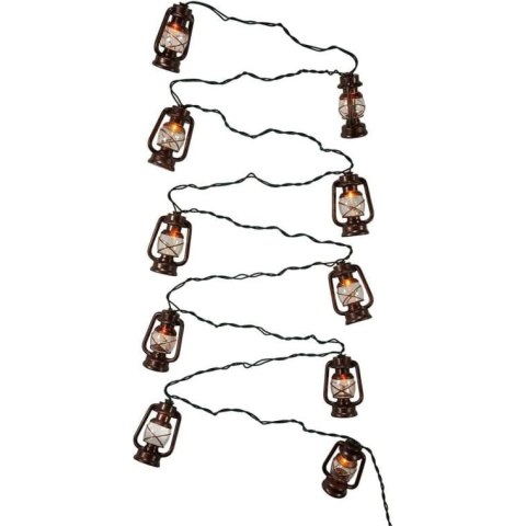 Lampki choinkowe LED w kształcie latarenek, 20 sztuk, długość 2,85 cm