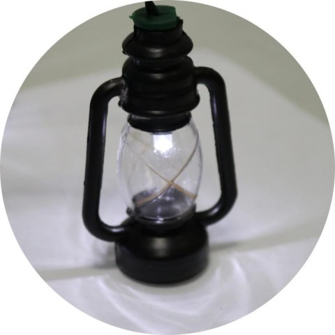 Lampki choinkowe LED w kształcie latarenek, 20 sztuk, długość 2,85 cm
