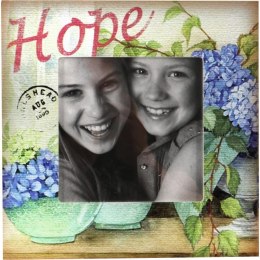 Postarzana Ramka na Zdjęcia Hope z Najwyższej Jakości Materiałów 16x16 cm