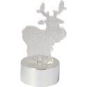Renifer Akrylowy z Podświetleniem LED - Ozdoba Nocna